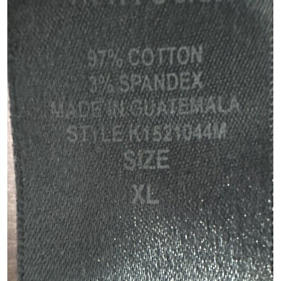 Koret White floral print Full Zip long sleeve jacket Pockets Collared Coat Sz XL - Picture 6 of 8